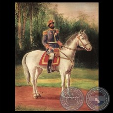 MARISCAL FRANCISCO SOLANO LÓPEZ (Acuarela de HÉCTOR DA PONTE)